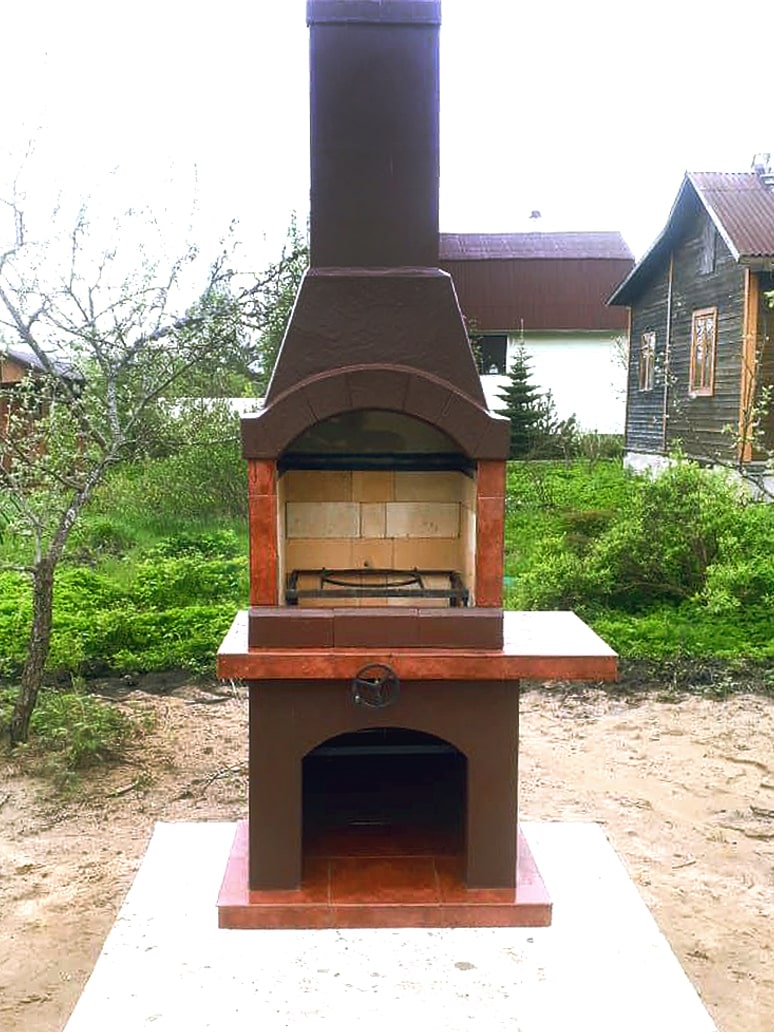 Печь Барбекю №1 2