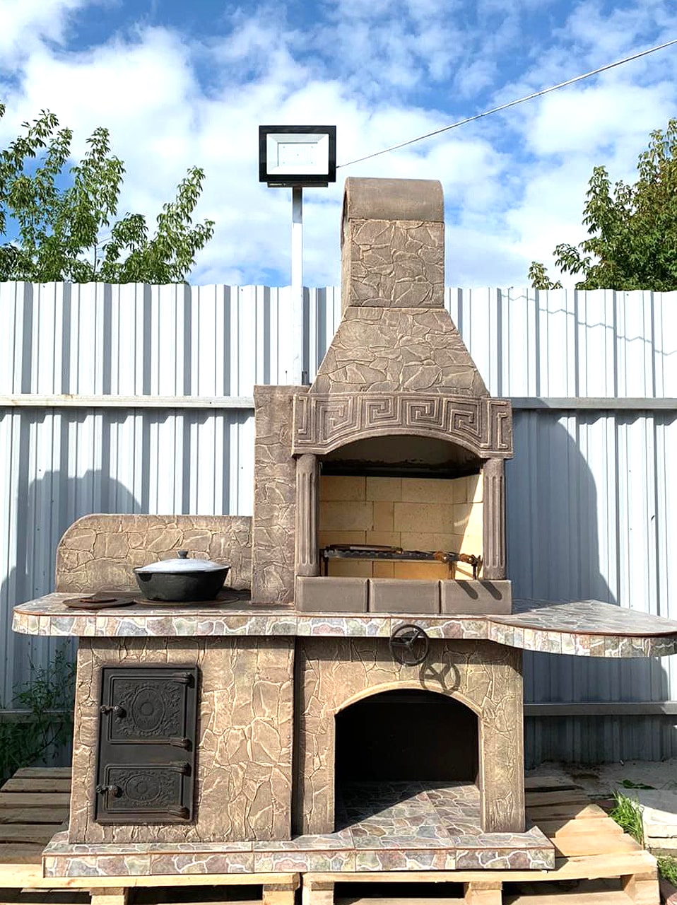 Печь Барбекю №15 1