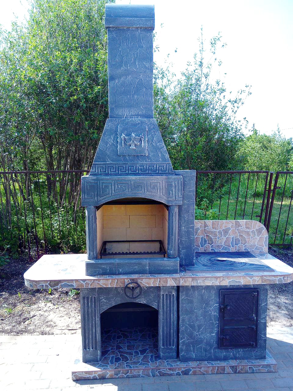 Печь Барбекю №15 4