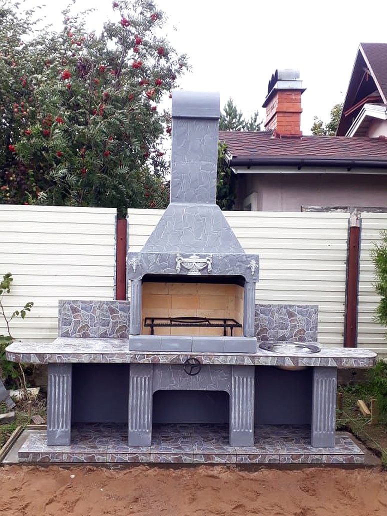 Печь Барбекю №16 4