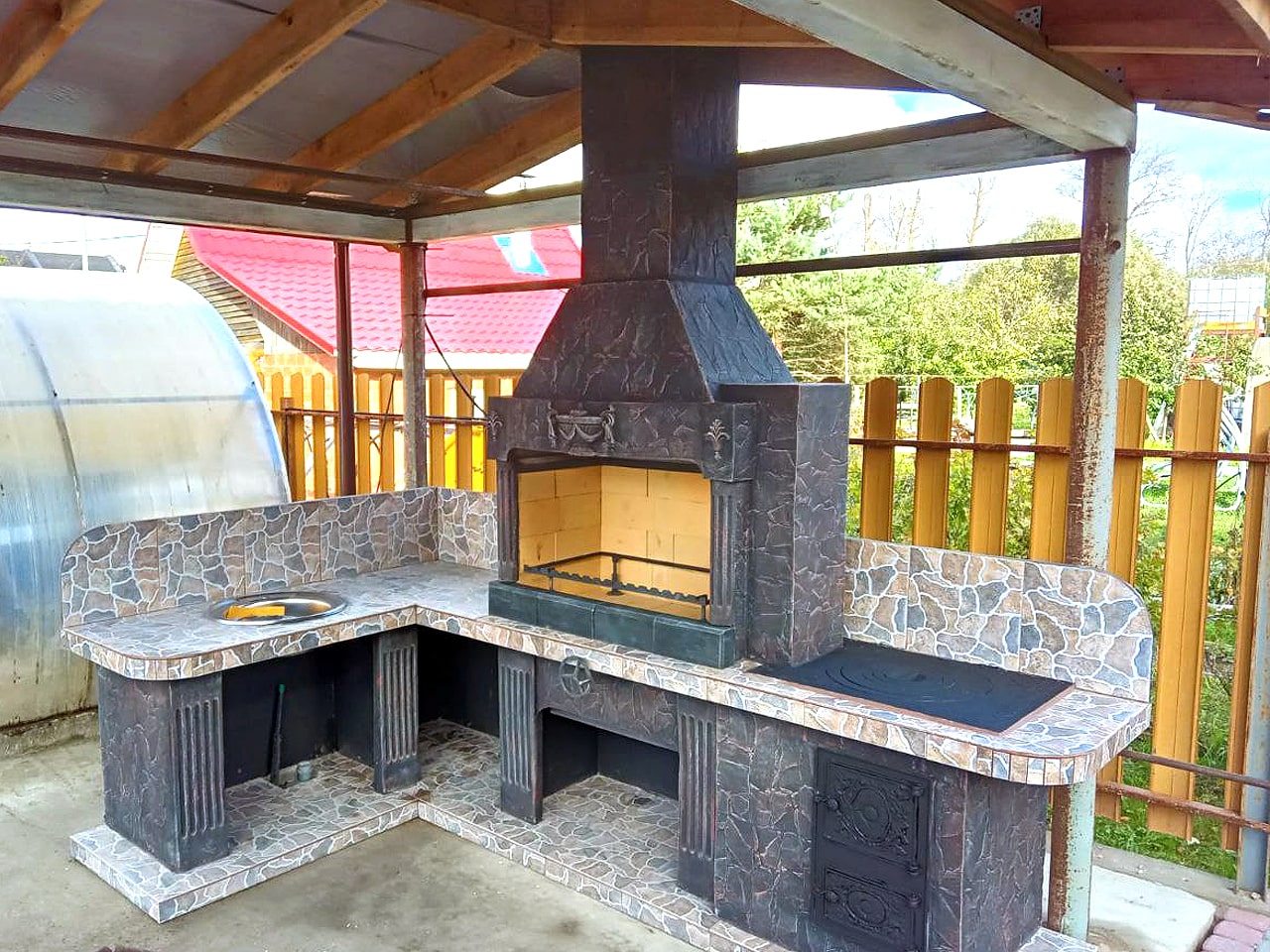 Печь Барбекю №17 3