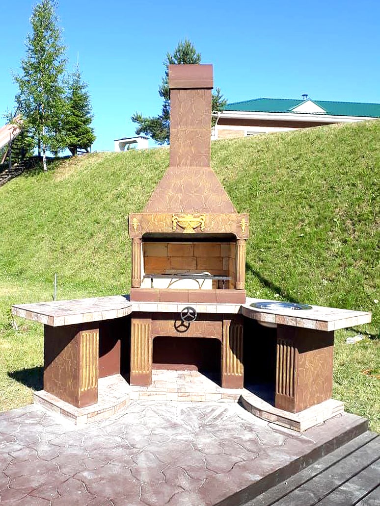 Печь Барбекю №18 1