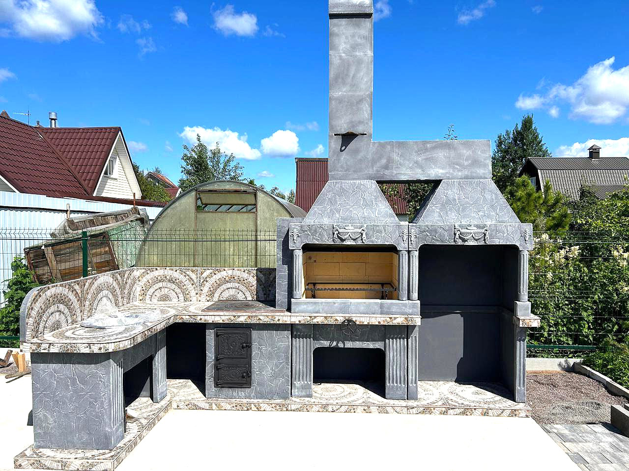 Печь Барбекю №19 2