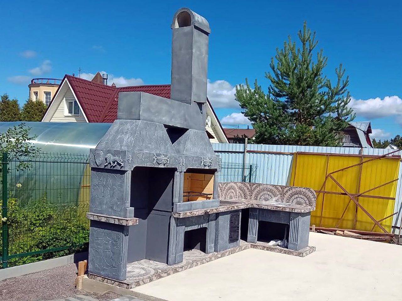 Печь Барбекю №19 4