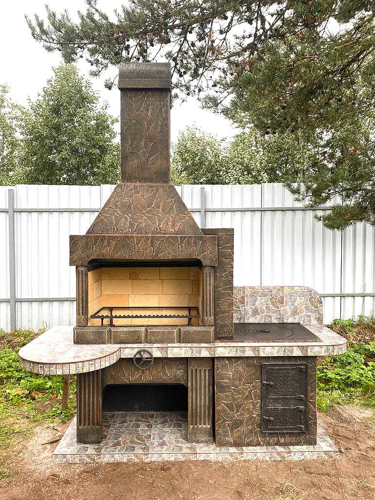 Печь Барбекю №20 4