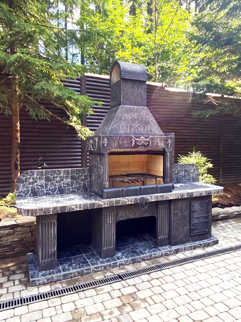 Печь Барбекю №21 4
