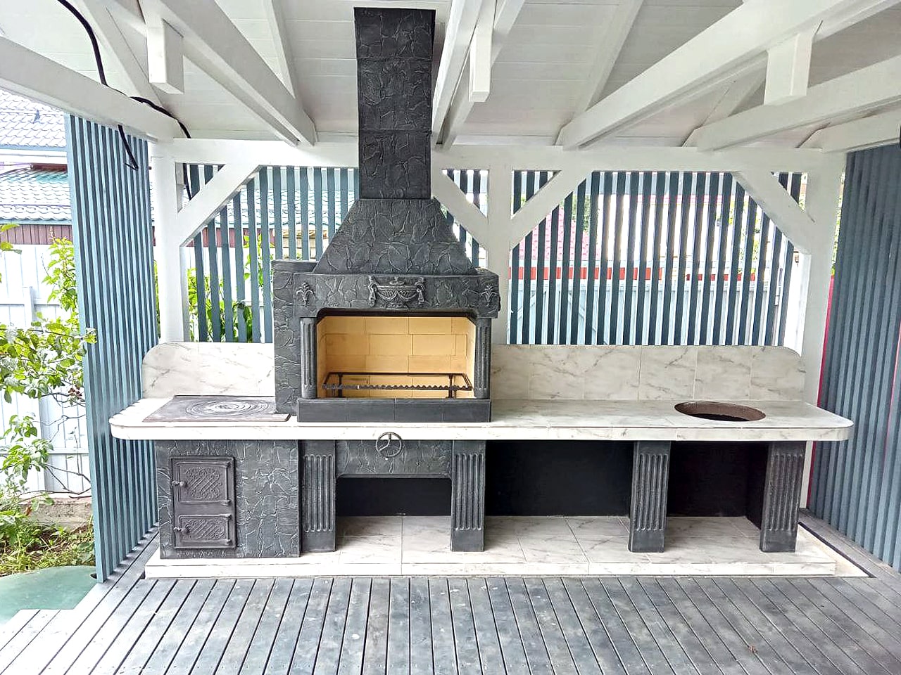 Печь Барбекю №22 3