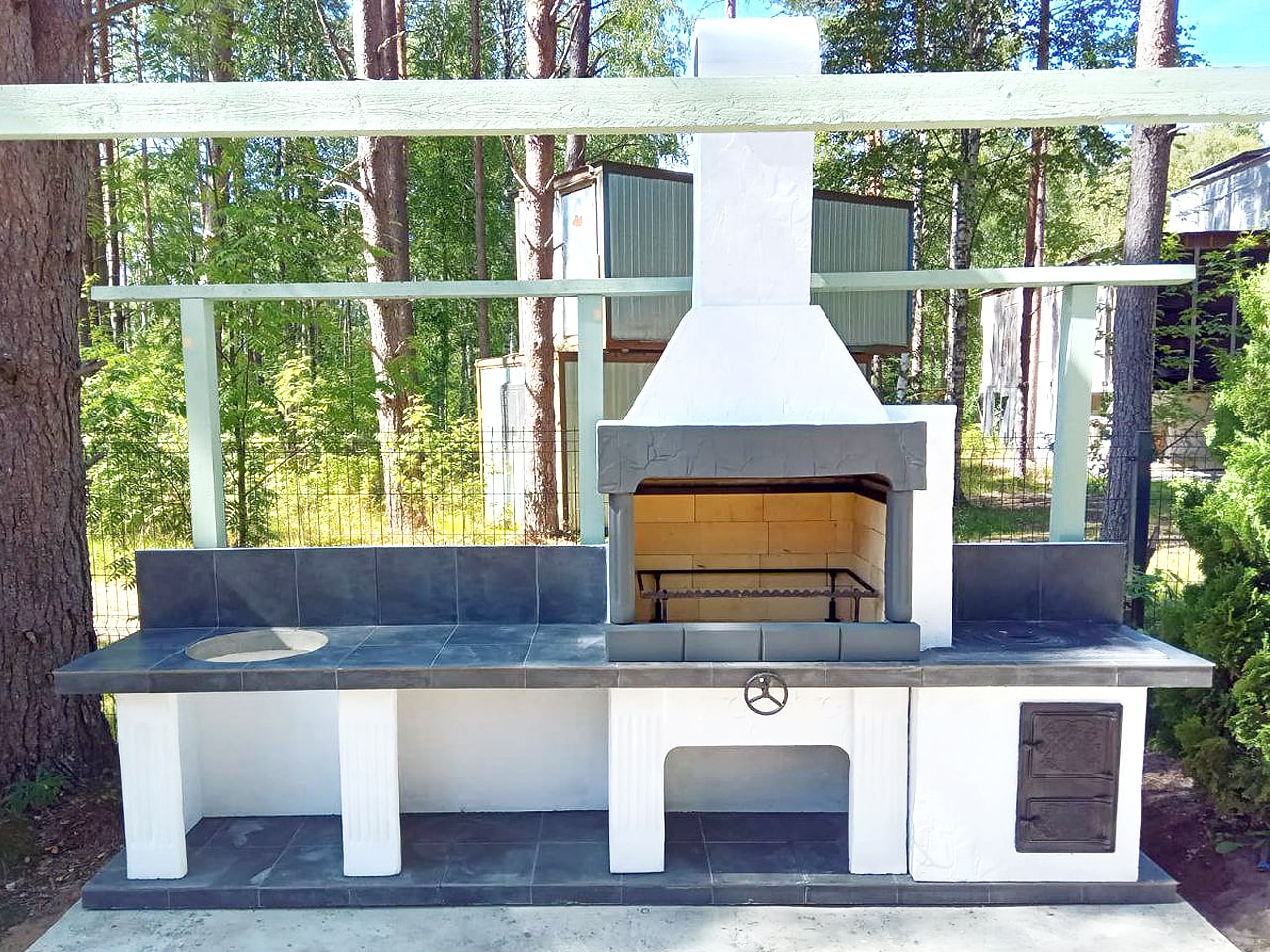 Печь Барбекю №22 4