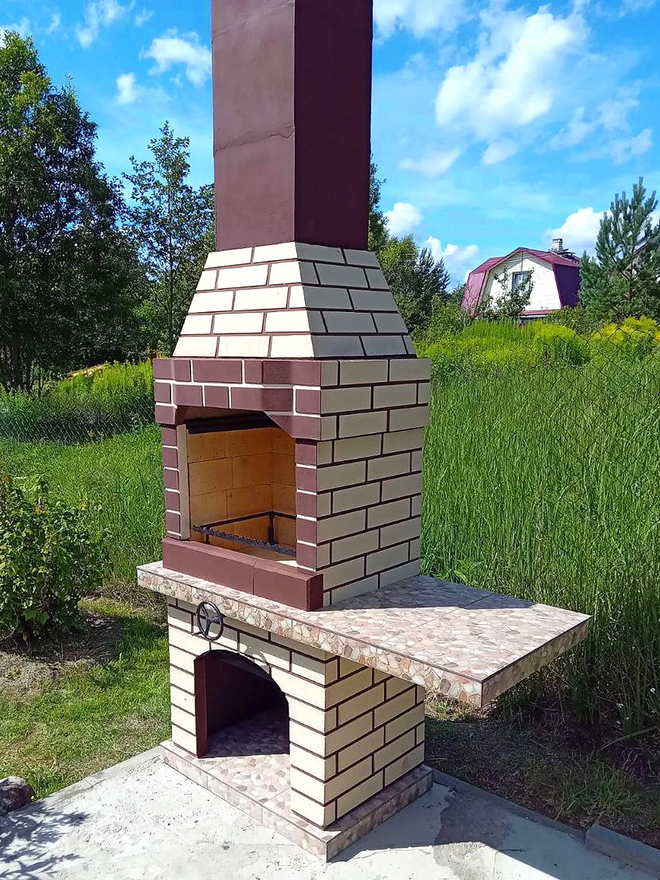 Печь Барбекю №4 2