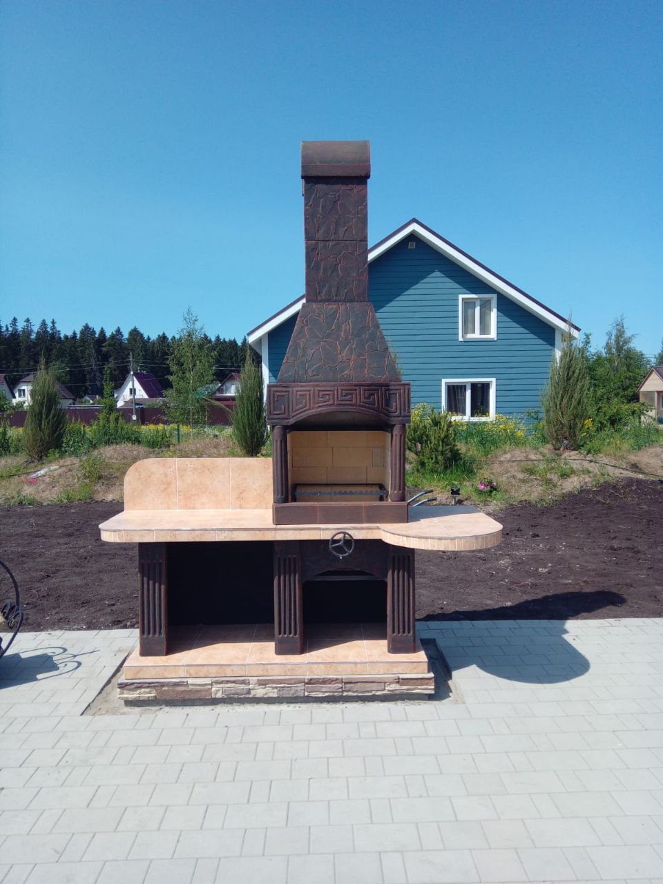Печь Барбекю №9 1